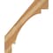 Ekena Millwork 4"W x 30"D x 36"H Merced Rough Sawn Knee Brace, Western Red Cedar BRC04X30X36MRC00RWR - alternate 4